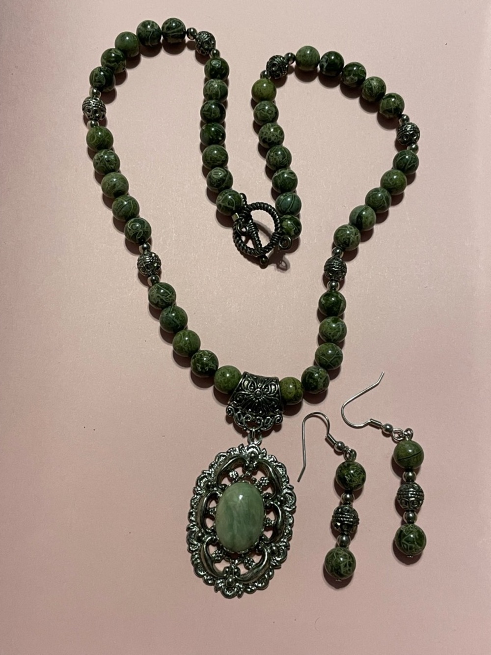 Artisan Stone Jewelry Set #9423